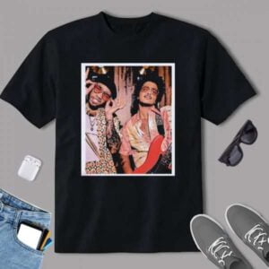Leave The Door Open Graphic T Shirt Silk Sonic Bruno Mars