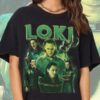 Loki Vintage Graphic T Shirt