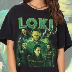 Loki Vintage Graphic T Shirt