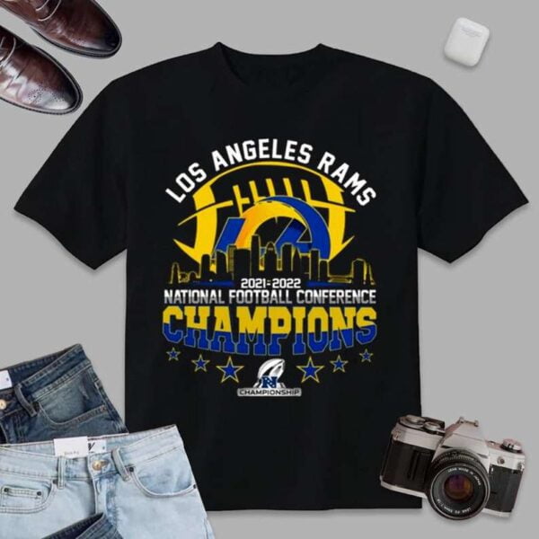Los Angeles Rams 2021 2022 NFL NFC Championship T Shirt
