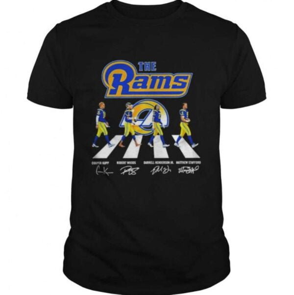 Los Angeles Rams Abbey Road Signatures T Shirt