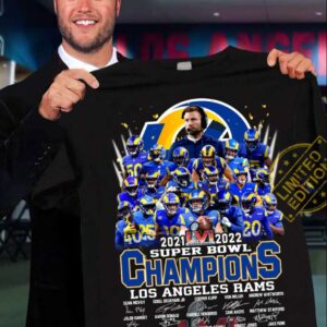 Los Angeles Rams Champions Super Bowl LVI 2022 T Shirt 1