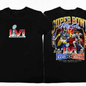 Los Angeles Rams Cincinnati Bengals T Shirt Super Bowl LVI 2022