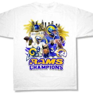 Los Angeles Rams T Shirt NFL Football Super Bowl 2022