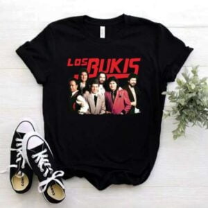 Los Bukis Mexican Grupera Band Graphic T Shirt