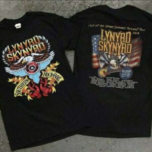 Lynyrd Skynyrd Graphic T Shirt Last Of The Street Survivors Farewell Tour 2018