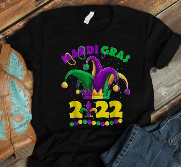 Mardi Gras 2022 Jester Outfit T Shirt