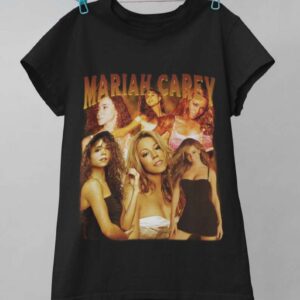 Mariah Carey Vintage Print T Shirt