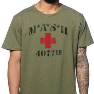 Mash 4077th TV Division Graphic T Shirt