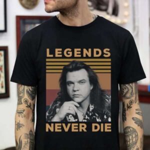 Meat Loaf Legends Never Die Graphic T Shirt