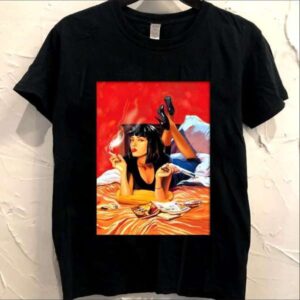 Mia Wallace Quentin Pulp Fiction Movie Unisex Graphic T Shirt