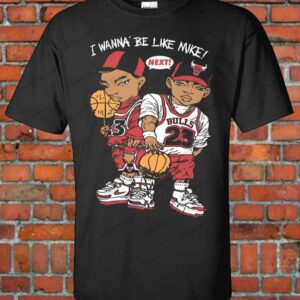 Micheal Jordan T Shirt I Wanna Be like Mike