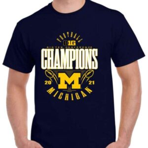 Michigan Big Ten Championship Unisex Graphic T Shirt