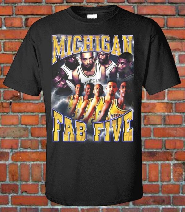 Michigan Fab Five Unisex T Shirt