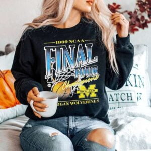 Michigan Wolverines Basketball T Shirt Final Four Champions