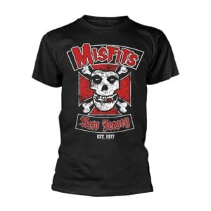 Misfits Band T Shirt Biker Design