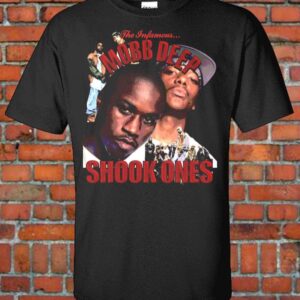 Mobb Deep Rap T Shirt Shook Ones