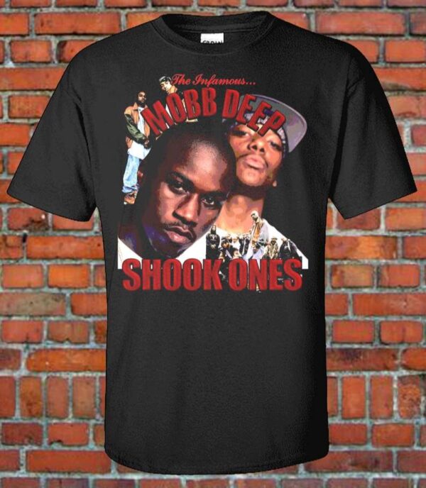 Mobb Deep Rap T Shirt Shook Ones
