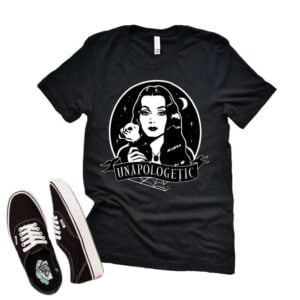 Morticia Unapologetic Graphic T Shirt