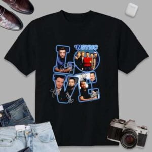 NSYNC Love Signature Boy Band Graphic T Shirt