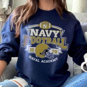 Navy Football Sweatshirt Naval Academy T Shirt