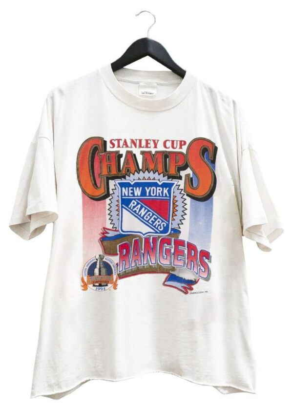 New York Rangers Stanley Cups Champions 1994 T Shirt