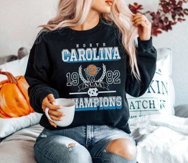 North Carolina T Shirt Basketball Champions