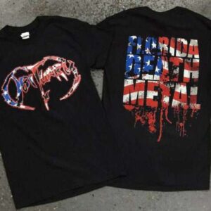 Obituary Florida Death Metal T Shirt S 5XL