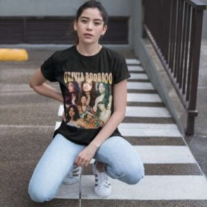 Olivia Rodrigo Vintage Print T Shirt