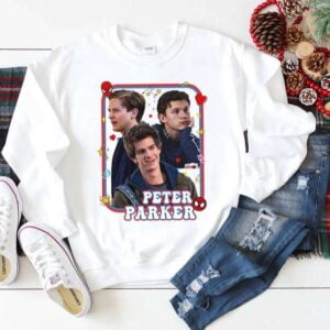 Peter Parker T Shirt Spiderman Three Spiderman Andrew Garfield Tom Holland