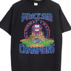 Philadelphia Phillies World Series Champions 1993 T Shirt S 5XL