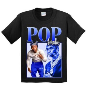 Pop Smoke Rapper Vintage Unisex Graphic T Shirt
