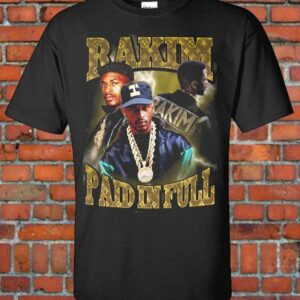 Rakim Rapper Hip Hop T Shirt