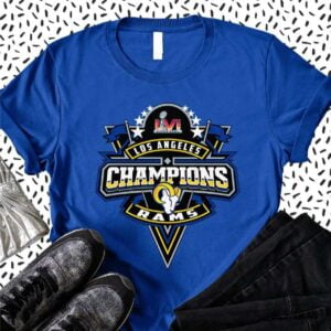 Rams Super Bowl Champions 2022 LA T Shirt