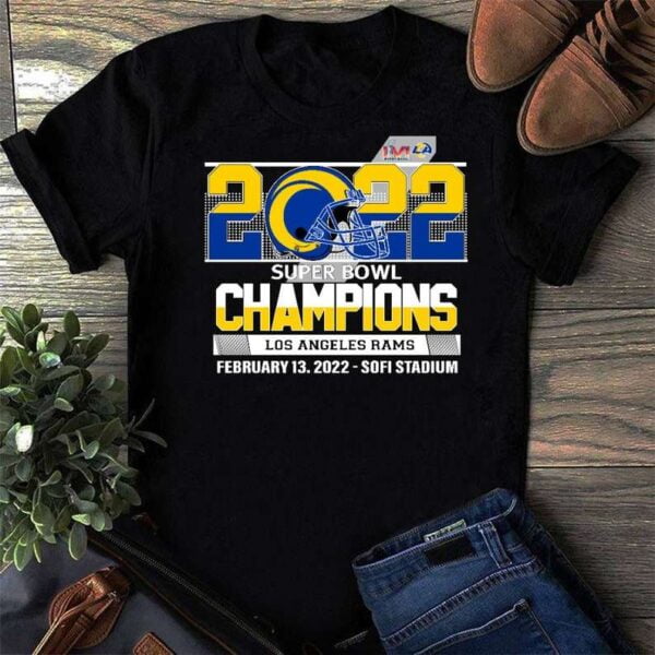 Rams Super Bowl Champions 2022 T Shirt