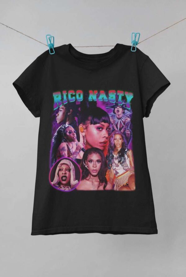 Rico Nasty Vintage Print T Shirt