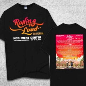 Rolling Loud California Tour Unisex Graphic T Shirt