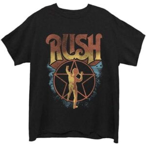 Rush Starman Neil Peart Geddy Lee Alex Lifeson T Shirt