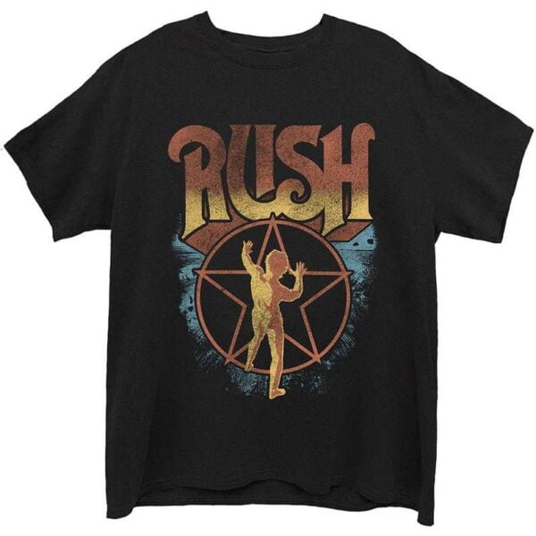 Rush Starman Neil Peart Geddy Lee Alex Lifeson T Shirt