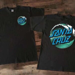 Santa Cruz Wave Classic Dot T Shirt S 5XL