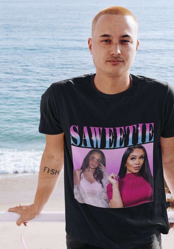 Saweetie Rapper T Shirt Merch Rap Music