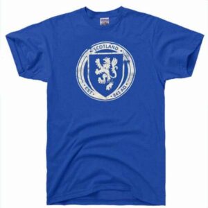 Scotland Lion Crest Est Graphic T Shirt