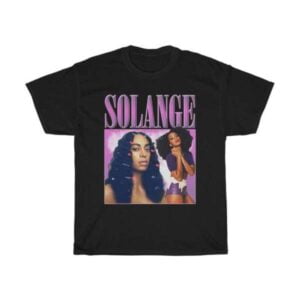 Solange Graphic T Shirt Singer