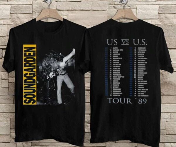 Soundgarden Louder Than Love 89 Tour T Shirt