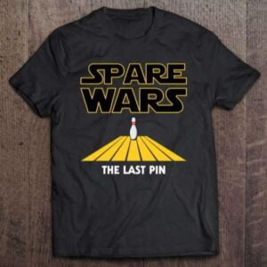 Spare Wars Funny Bowler Bowling T Shirt S 5XL