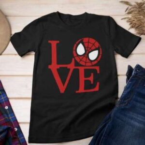 Spider Man Graphic T Shirt Loving SpiderMan