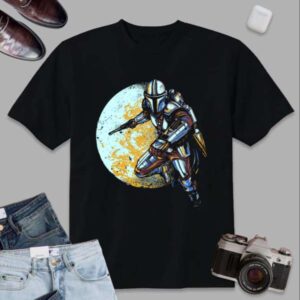 Star Wars Mandalorian Movie Graphic T Shirt
