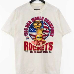 Starter Houston Rockets Back to Back World Champions T Shirt S 5XL