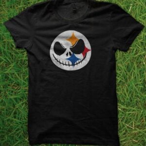 Steelers Jack Skull Skellington T Shirt Football