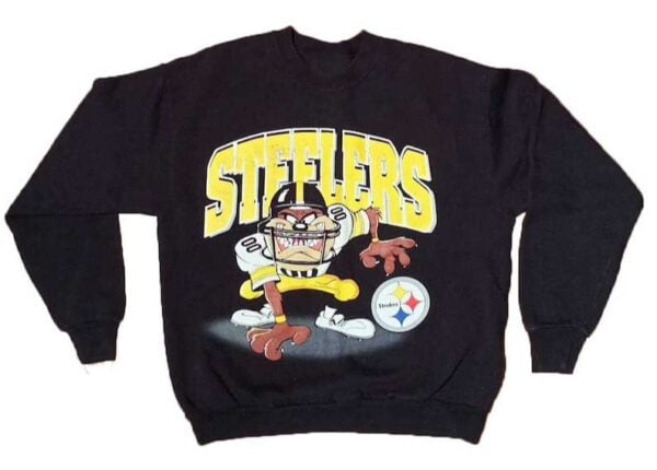 Steelers Pittsburgh Looney Tunes Taz T Shirt